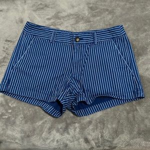 Stripped blue shorts